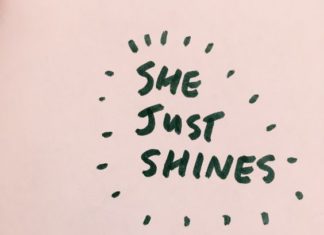 Fashion Quotes : she just shines…