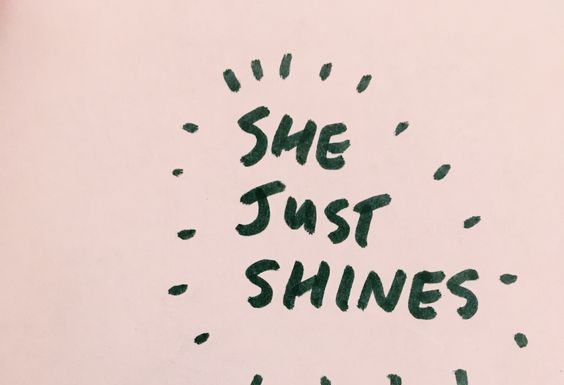 Fashion Quotes : she just shines…