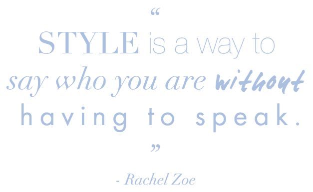 Fashion Quotes : Style is a way to say who you are without having to speak!…