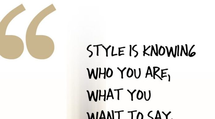 Fashion Quotes : "Style is knowing who you are, what you want to say, and not giving a damn….