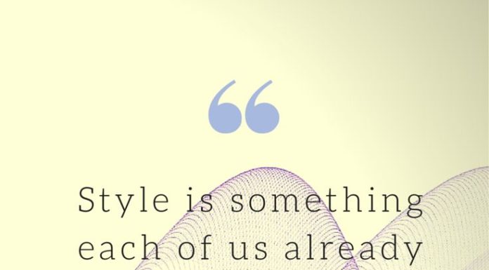 Fashion Quotes : Style is something each of us already has, all we need to do is find it. – Diane…