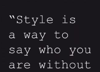 Fashion Quotes : Style / Style is a way to say who you are without having to speak. -Rachel Zoe…