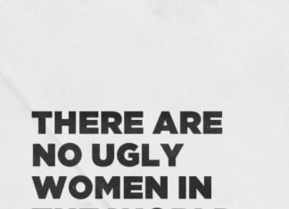 Fashion Quotes : There are no ugly women in the world, just lazy ones. – Coco Chanel | Sarah made…