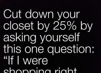 Fashion Quotes : Tips for cleaning out your closet…