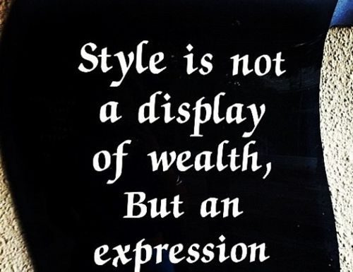 Fashion Quotes : Words…
