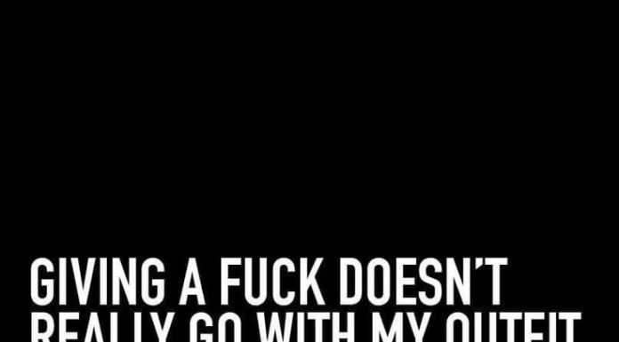 Fashion Quotes : wtf: giving a fuck doesn't really go with my outfit…