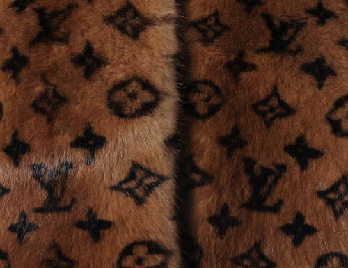 Fashion : rvggz:
Louis Vuitton monogram fur scarf…