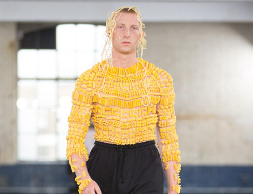 Fashion : SPRING 2018 menswear emerging talent london. Rottingdean Bazaar…