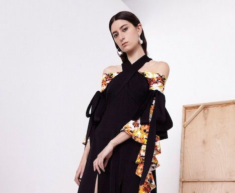Fashion : the floral. GREEN with ELLERY resort 2018.