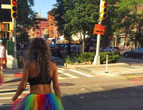 Fashion : The rainbow tutu.