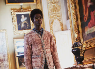 Gucci : A men’s look from the Gucci Cruise 18 fashion show by…