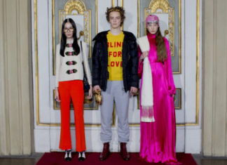 Gucci : Backstage at the Gucci Cruise 18 fashion show at the Palatine…