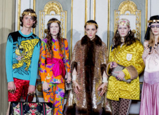 Gucci : Color and texture define the Gucci Cruise 18 collection by…