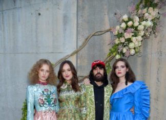 Gucci : Creative director Alessandro Michele together with Petra…