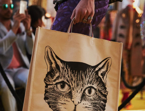 Gucci : Duffles and totes in the Gucci Cruise 18 fashion show featured…
