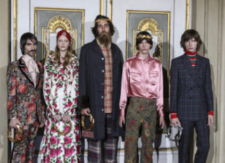 Gucci : Faces of the Gucci Cruise 18 show included 5 musicians,…