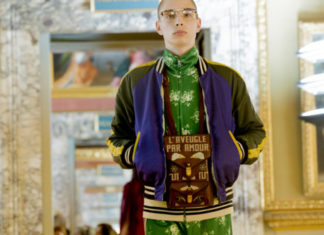 Gucci : Gucci Cruise 18 men’s: hand painted eagles, bees and parrots and…