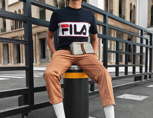 Gucci : GUCCIBAG AND FILA
