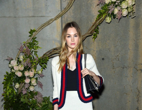 Gucci : Spotted at the debut party for new scent Gucci Bloom at MoMA…