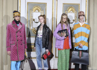 Gucci : Streetwear and rebrodé lace feature in the Gucci Cruise 18…