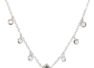 Luxury Jewelry 2017/2018 : 14kt gold and diamond teardrop labradorite drip necklace – Luna Skye…