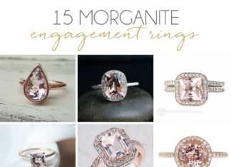 Luxury Jewelry 2017/2018 : 15 Romantic Morganite Engagement Rings