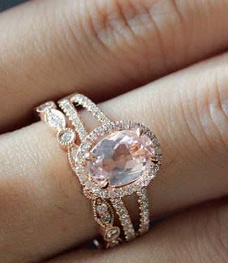 Luxury Jewelry 2017/2018 : 24 Rose Gold Engagement Rings That Will Make You Blush…