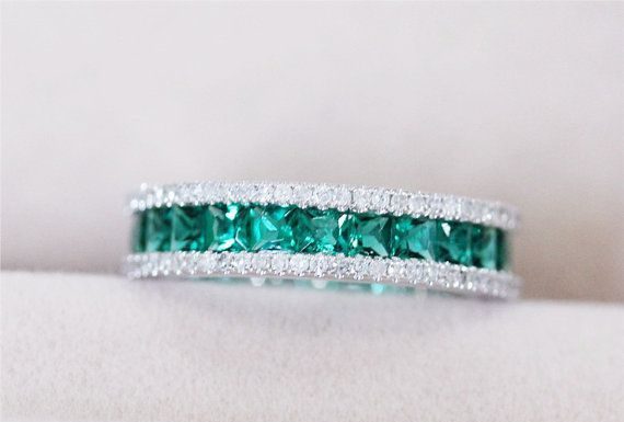 Luxury Jewelry 2017/2018 : 7 Emerald Engagement Rings | Vintage Jewelry