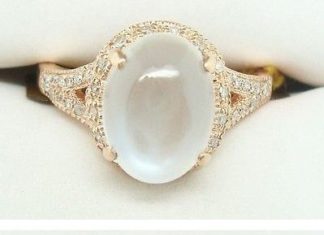 Luxury Jewelry 2017/2018 : antique moonstone ring | Gems Gallery