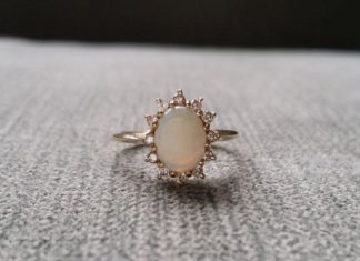 Luxury Jewelry 2017/2018 : Antique Opal Diamond Engagement Ring Edwardian Victorian! I never cared for enga…