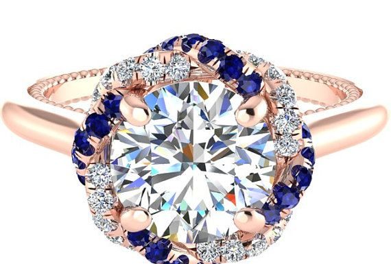 Luxury Jewelry 2017/2018 : Bague de fiançailles mariage toujours brillant par BridalRings…