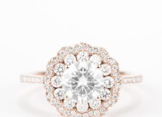 Luxury Jewelry 2017/2018 : CERTIFIÉ incolore pour toujours un rond brillant par SundariGems…