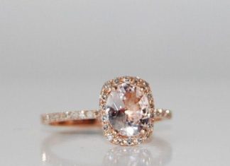Luxury Jewelry 2017/2018 : Champagne sapphire in rose gold setting – yes, please!…