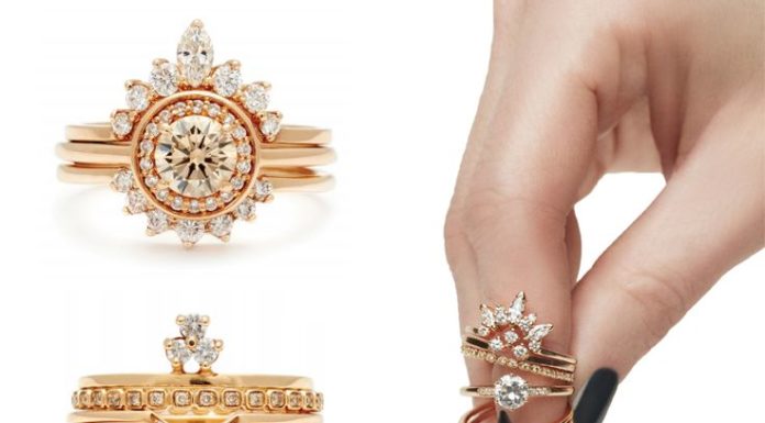 Luxury Jewelry 2017/2018 : Diamonds and Pearls! Nesting bands, Stacking ring sets and Ceremonial Suites- ev…