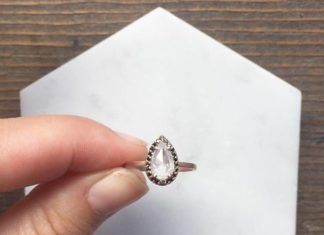 Luxury Jewelry 2017/2018 : ice diamond engagement ring with black diamond halo – rose gold :: Alexis Russel…