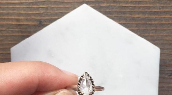 Luxury Jewelry 2017/2018 : ice diamond engagement ring with black diamond halo – rose gold :: Alexis Russel…