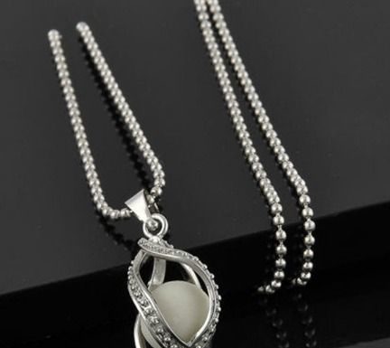 Luxury Jewelry 2017/2018 : Little Mermaid Glow In The Dark Necklace! Click The Image To Buy It Now or Tag S…