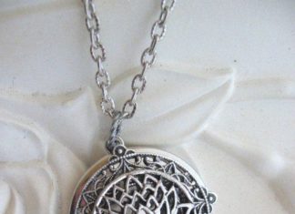 Luxury Jewelry 2017/2018 : Lotus Flower, Locket, Silver Locket, Silver Lotus Necklace, Silver Lotus Pendant…