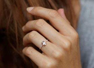 Luxury Jewelry 2017/2018 : Loving this delicate morganite engagement ring | MinimalVS/Etsy…