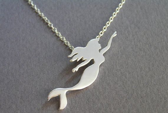 Luxury Jewelry 2017/2018 : Mermaid Jewelry Mermaid Necklace Pendant by DaliaShamirJewelry