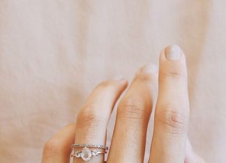 Luxury Jewelry 2017/2018 : @nataliemariejewellery on Instagram: “Pretty pairing, the precious pear trio with rutile Quartz worn with the queenie with champagne diamonds. Available online ✨”