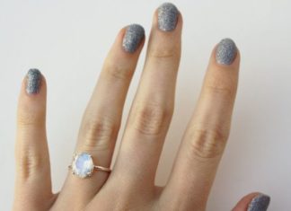 Luxury Jewelry 2017/2018 : Oval Faceted Moonstone Ring in sterling silver