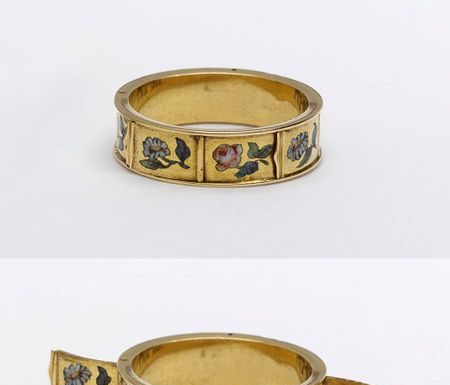 Luxury Jewelry 2017/2018 : Ring with hidden love messages, made in France 1830-60