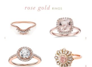 Luxury Jewelry 2017/2018 : Rose Gold Engagement Rings…