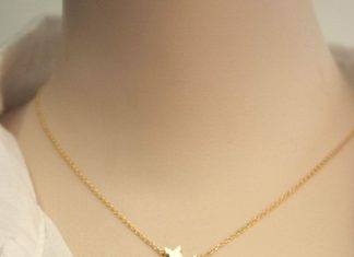 Luxury Jewelry 2017/2018 : Tiny bambi deer necklace in gold by BLACKKOLLABO on Etsy, $15.00…
