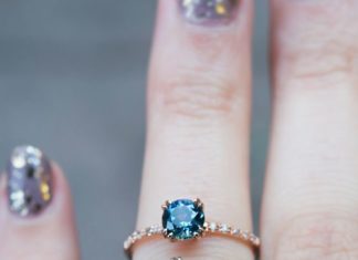 Luxury Jewelry 2017/2018 : Unique Sapphire engagement rings by S. Kind & Co. Available for last minute …