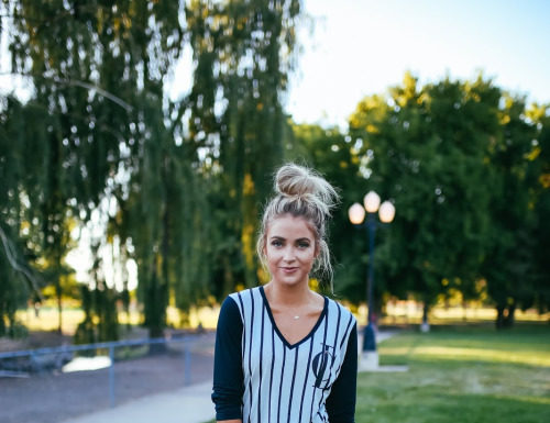 Street Style : Baseball Tee and others dropping today!via caraloren