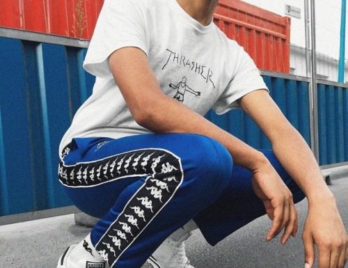 Street Style : Old school Kappa