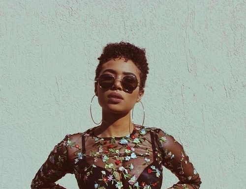 Street Style : streetstyleplatform:
Mesh See Tru Top