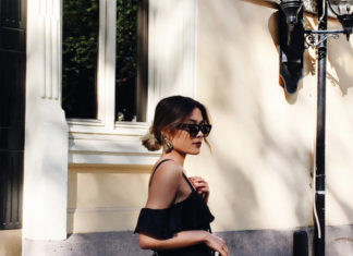 Street Style : There’s no outfit more classic than the little black…